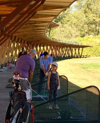 Collingwood school junior beginner golf training 西北温哥华青少年儿童高尔夫球课程培训 North west vancouver junior golf training