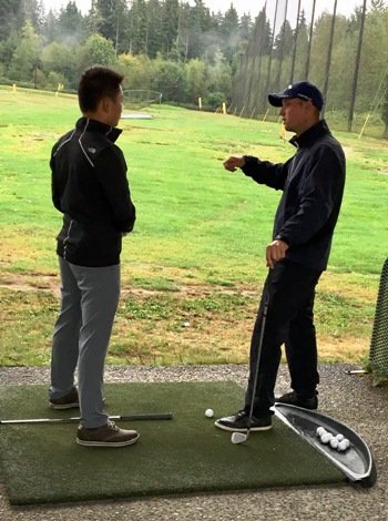 West & North Vancouver junior golf training lesson 西北温哥华青少年儿童高尔夫球课程培训 Vancouver Matt Daniel junior golf academy training program