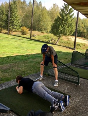 West & North Vancouver junior golf training lesson 西北温哥华青少年儿童高尔夫球课程培训 West North Vancouver Matt Daniel junior golf academy training program