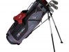 junior-us-kids-golf-set-10 to 12 -years-old- 5 pcs red and grey color 60 inches