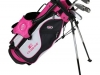 junior-us-kids-golf-set-7 to 9 -years-old- 5 pcs pink and black color 51 inches