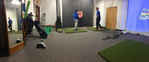 Vancouver Richmond junior indoor golf group lesson coaching 温哥华列志文儿童青少年初级高尔夫球团体培训练习课程